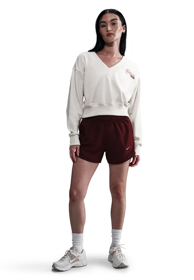 Nike Women's Oversized V-Neck Cropped Top