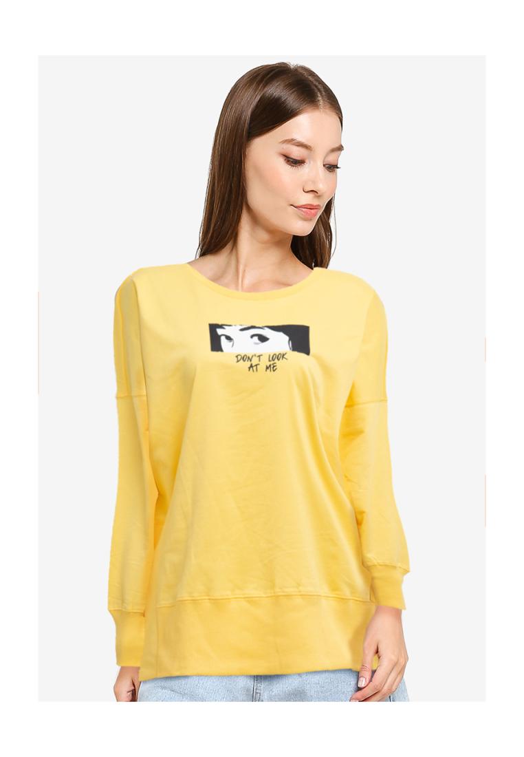 Ninety Degrees Sweater Wanita Lemonia