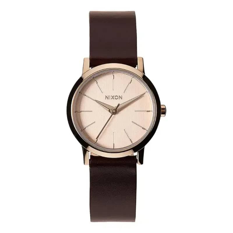 Nixon A3981890 - Kenzi Leather Rosegold/Brown Ex Display