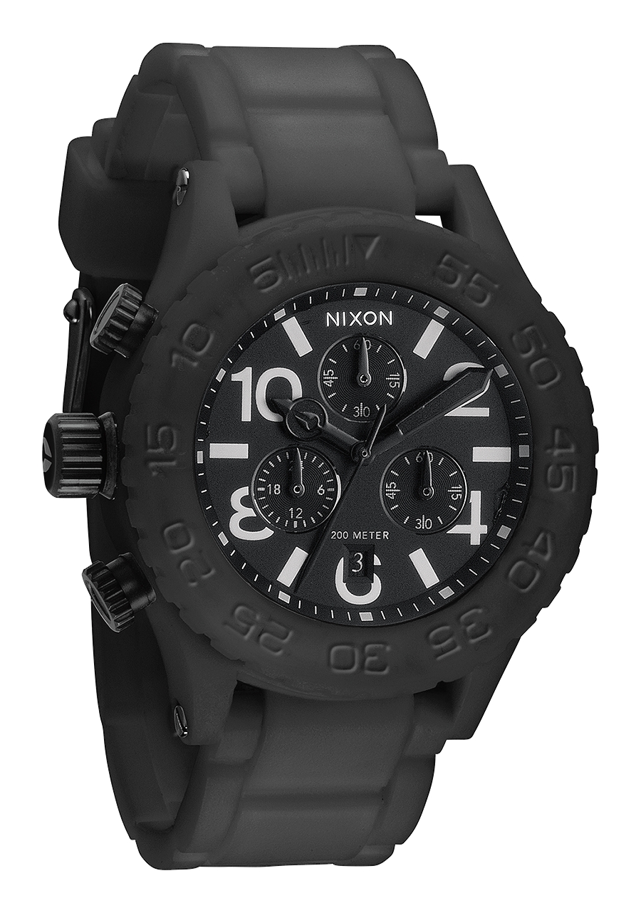 NIXON 42-20 CHRONO BLACK