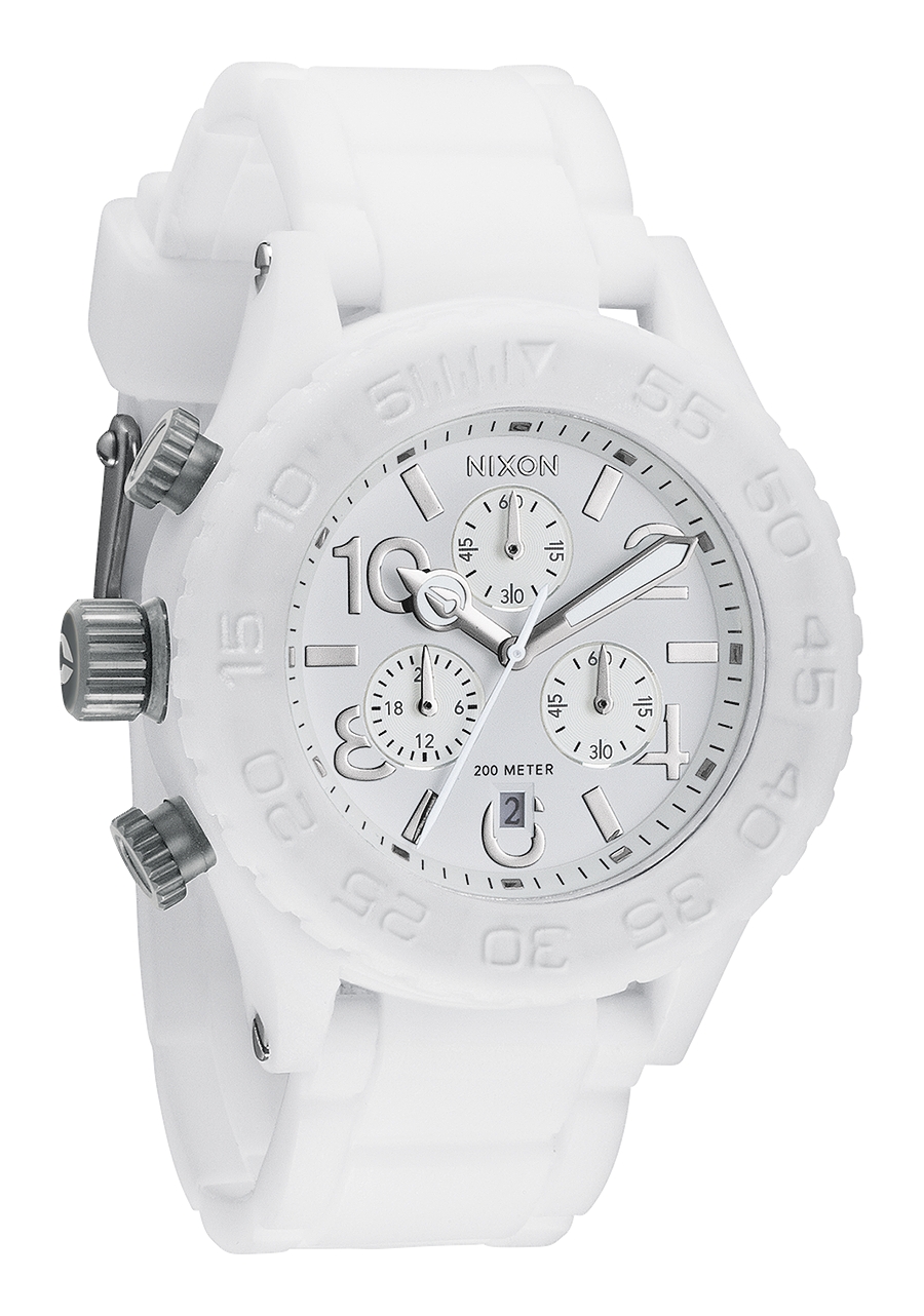 NIXON 42-20 CHRONO WHITE