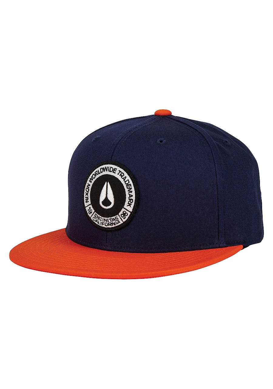 NIXON TELESCOPE SNAPBACK NAVY/ORANGE-C27391983