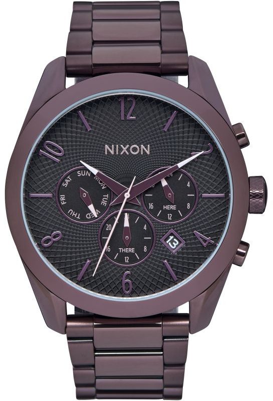 NIXON BULLET CHRONO ALL PLUM / BLACK