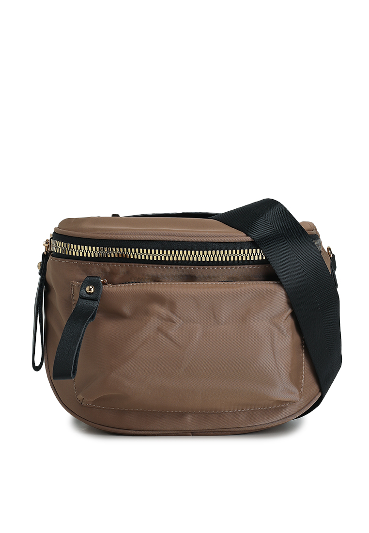 NUVEAU Nylon Convertible Satchel Bag