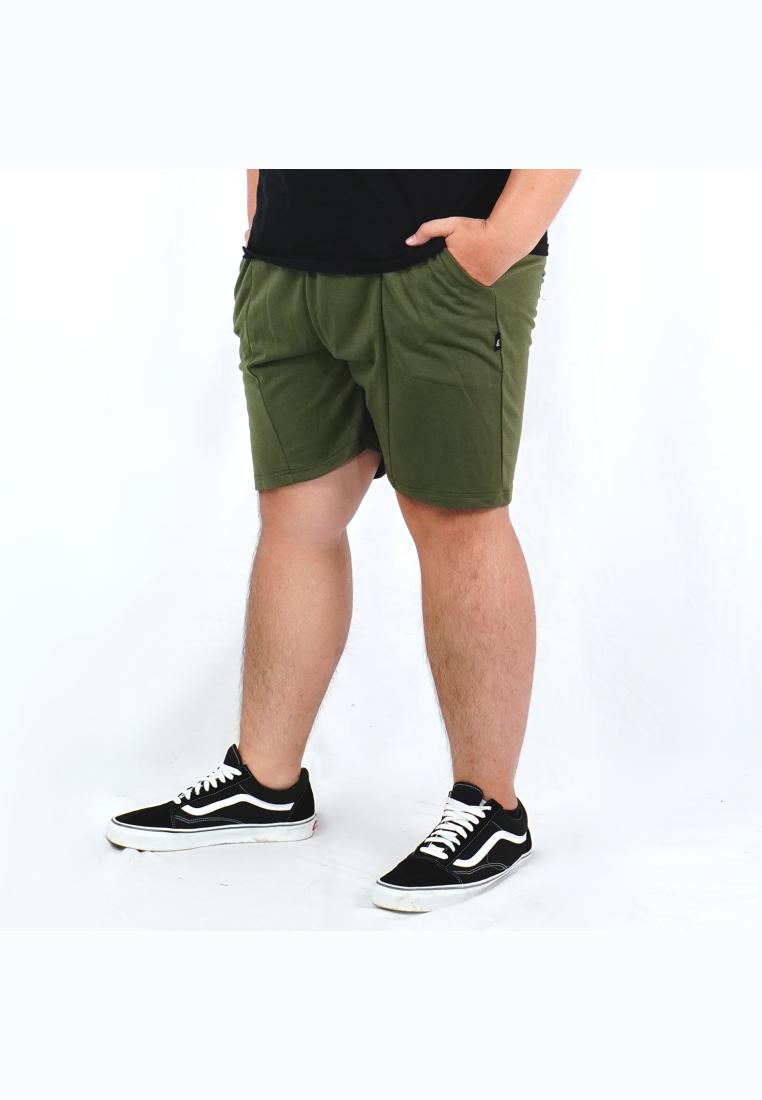 Okechuku WILSON Bigsize Celana Pendek Pria Jumbo Celana Big Size Pria Celana Pria Big Size - ARMY
