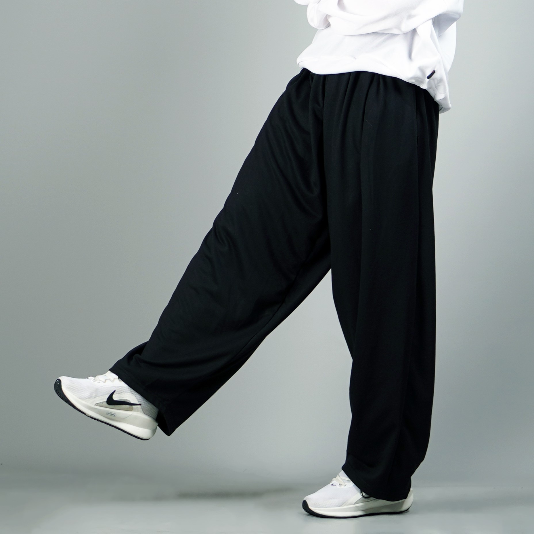 Okechuku BAGGY PANTS Celana Wanita Baggy Celana Panjang Baggy Celana Baggy Pants Wanita - HITAM