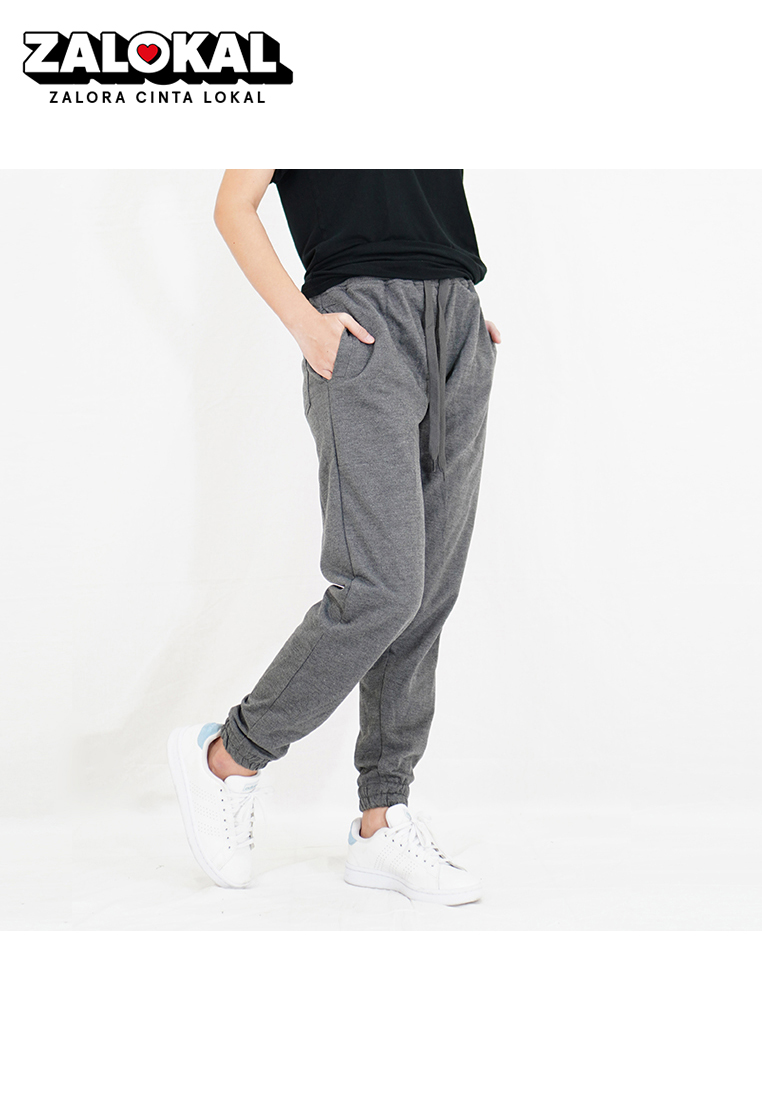 OKECHUKU Felis - Celana Panjang Wanita Joger Training Olahraga Korean Style Model Korea