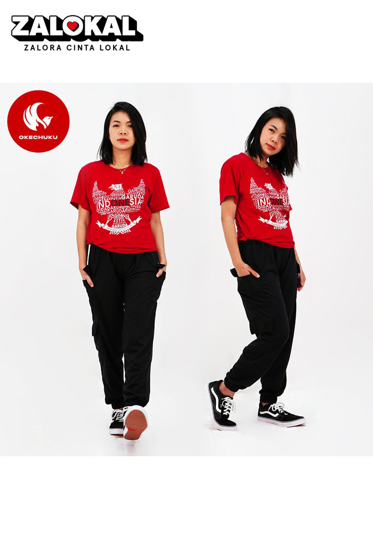 Okechuku NICE Celana Baggy Pants Celana Training Wanita Celana Jogger Wanita