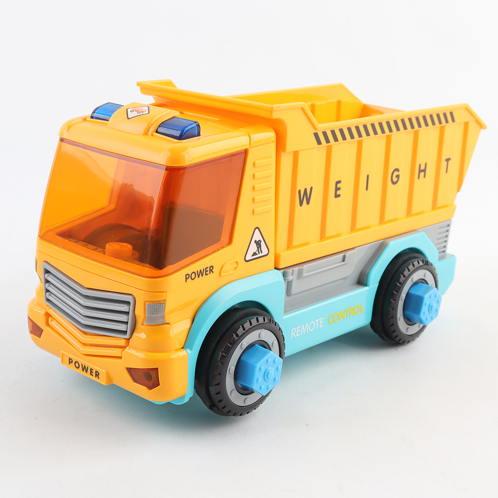 Okiedog DIY RC City Series Dump Truck - Mainan Anak, Mainan Mobil Anak, Mainan Truck Anak