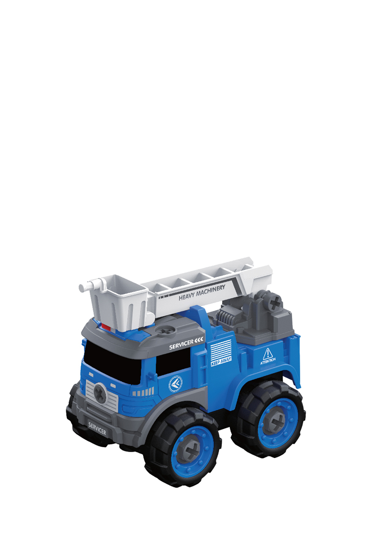 Okiedog DIY RC Transformer  Ladder Truck - Mobil Dan Robot Remote