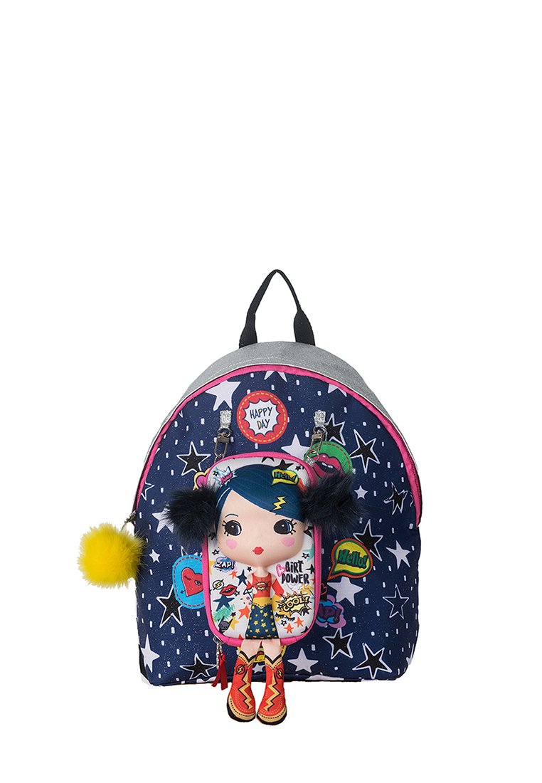 Okiedog Tiny Treasure Backpack Combo - Pop Hero Girl - Tas Anak