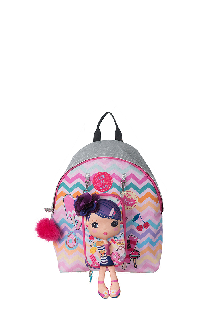 Okiedog Tiny Treasure Backpack Combo - Ice Cream Girl - Tas Anak