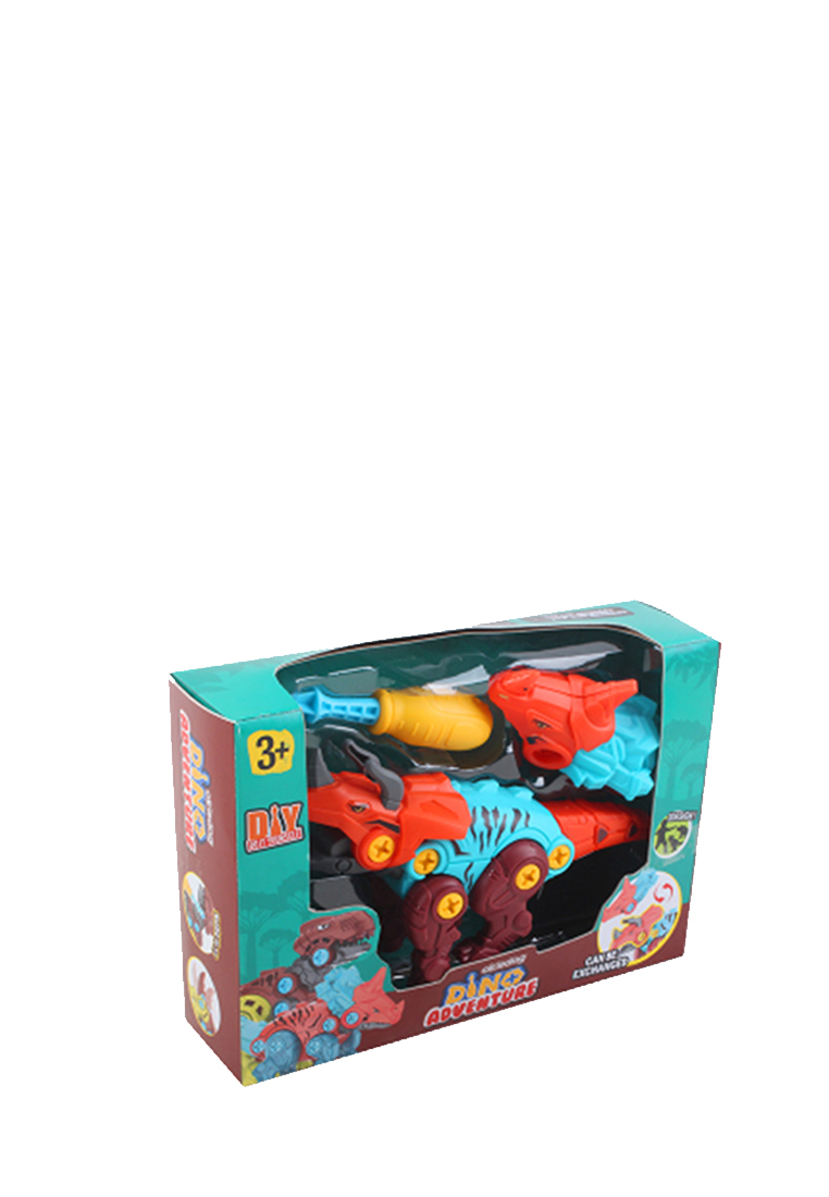 Okiedog DIY Dino Adventure Blue (Triceratops - Centrosaurus)
