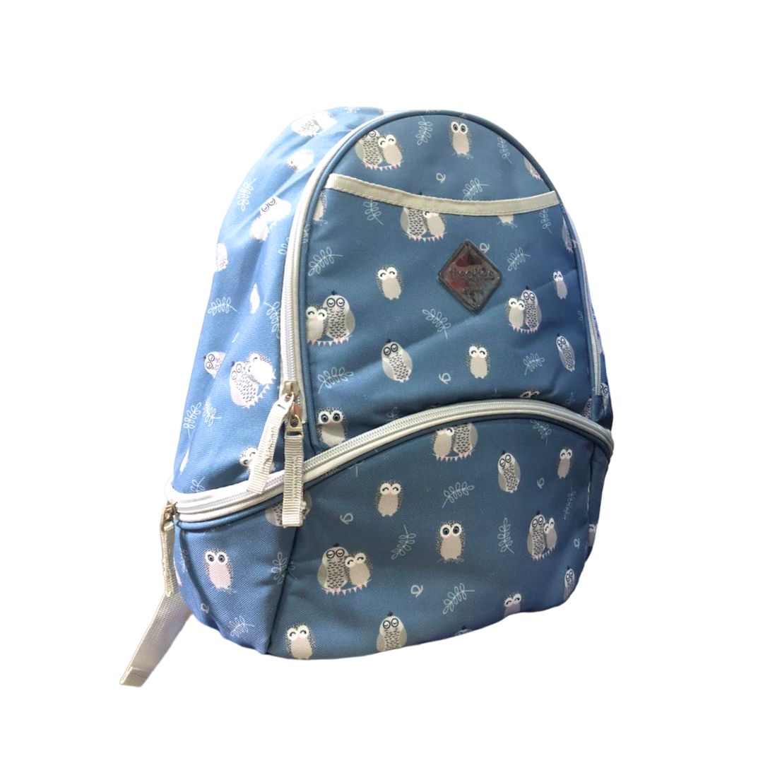Okiedog Freckes Kangaroo 2in1 Backpack and Cooler - Tas Asi - Tas Bayi - Owl Blue