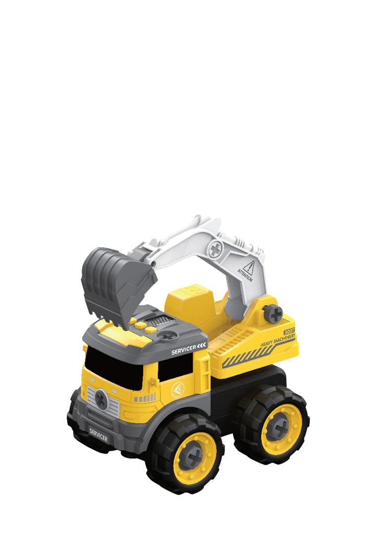 Okiedog DIY RC Transformer Excavator - Mobil Dan Robot Remote