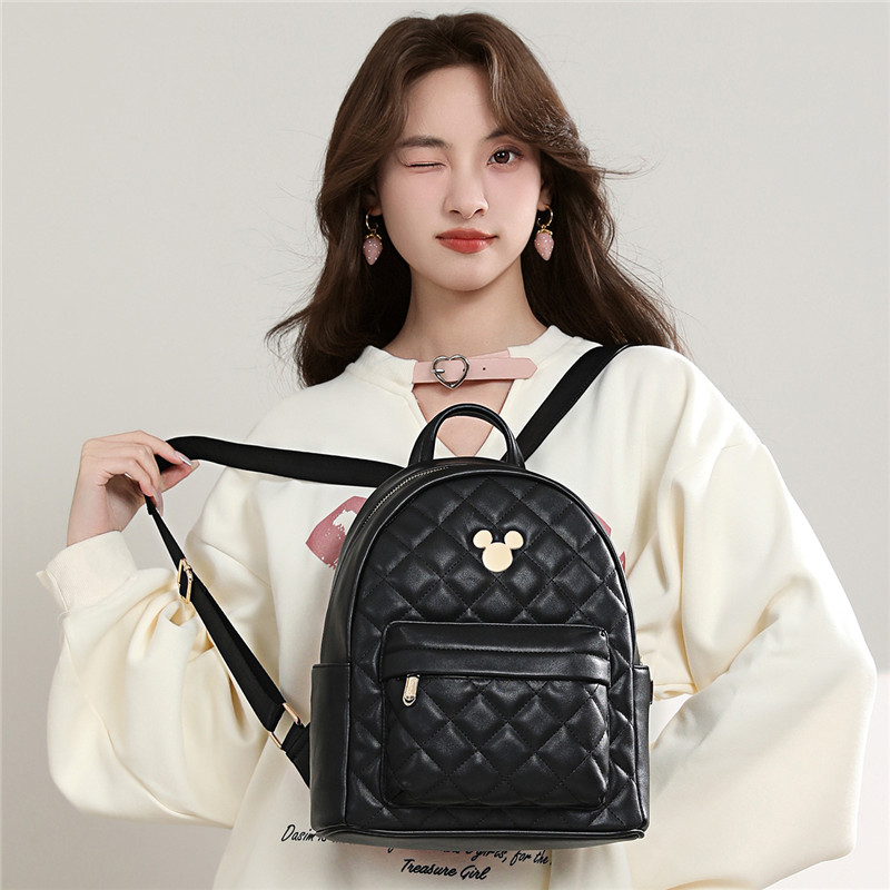 Okiedog Mesuca Megos Disney Mickey Backpack - Black - Tas Ransel