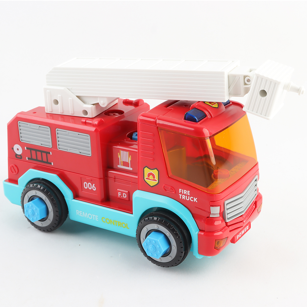 Okiedog DIY RC City Series Fire Truck - Mainan Anak, Mainan Mobil Anak, Mainan Truck Anak
