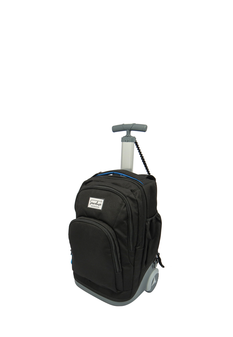 Okiedog Stardust 2in1 Backpack and Trolley - Black