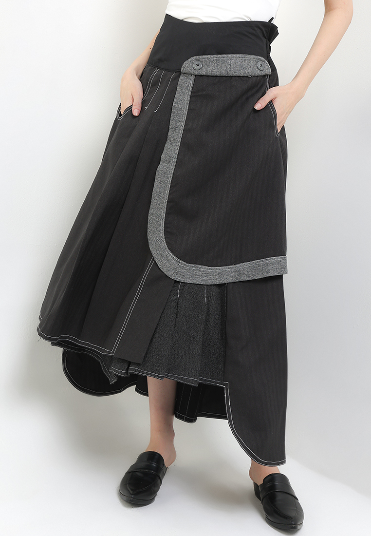 Oline Workrobe Kazuki Midi Skirt