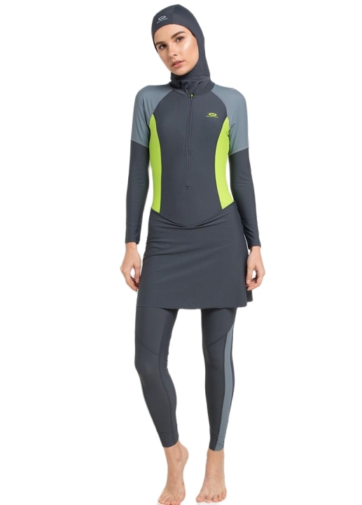 Opelon Baju Renang Muslim Wanita - Diving Suit Muslim (Set) - Opelon