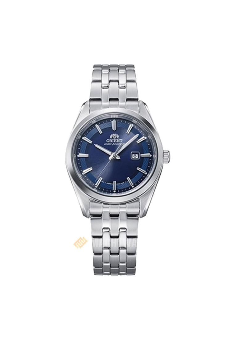 Orient Jam Tangan Wanita Orient Contemporary RA-WG0602L Stretto Solar Blue Dial Stainless Steel Stra