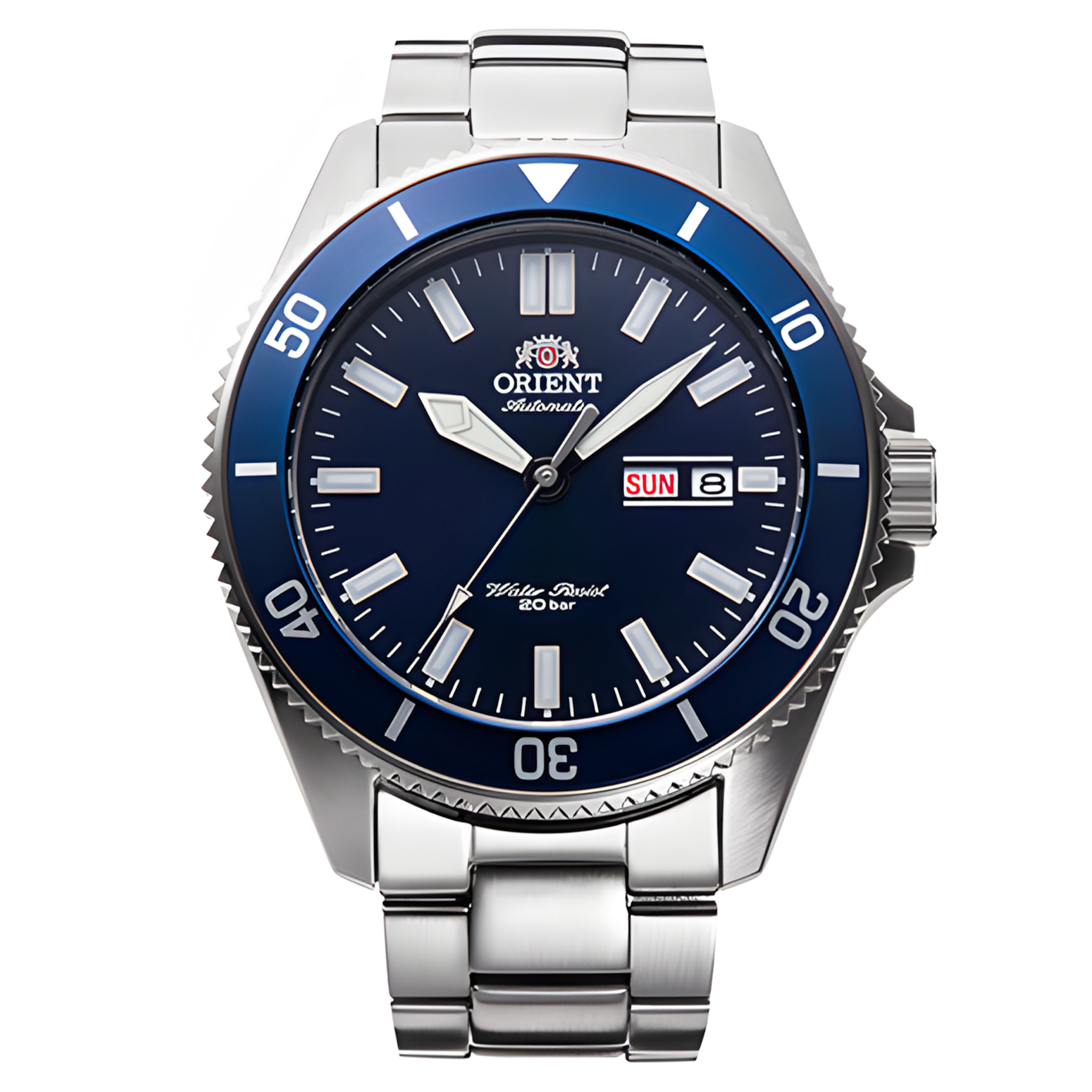 Orient Mechanical Sports Watch, Metal Strap - 44 mm (RA-AA0009L)