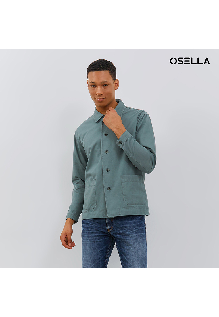 Osella [NEW] Osella Utility Jacket 20614004 | Jaket Pria Warna Dusty Green