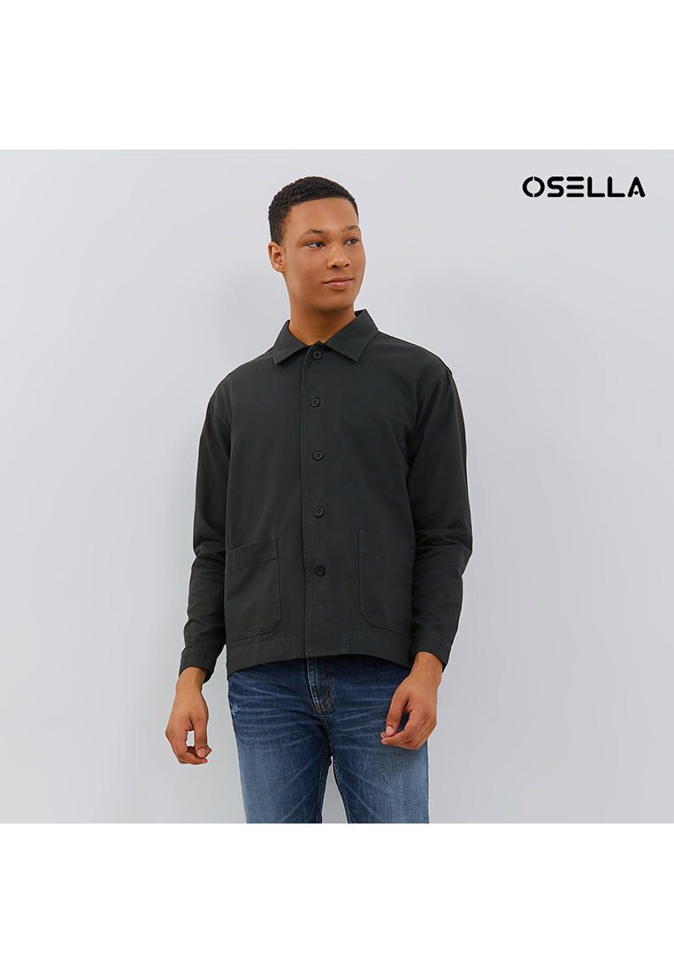 Osella [NEW] Osella Utility Jacket 20614004 | Jaket Pria Warna Dark Olive