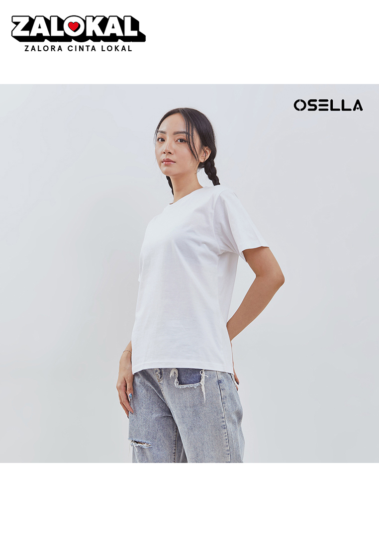 Osella [NEW] Osella Basic T-Shirt 31724006 | Kaos Regular Wanita