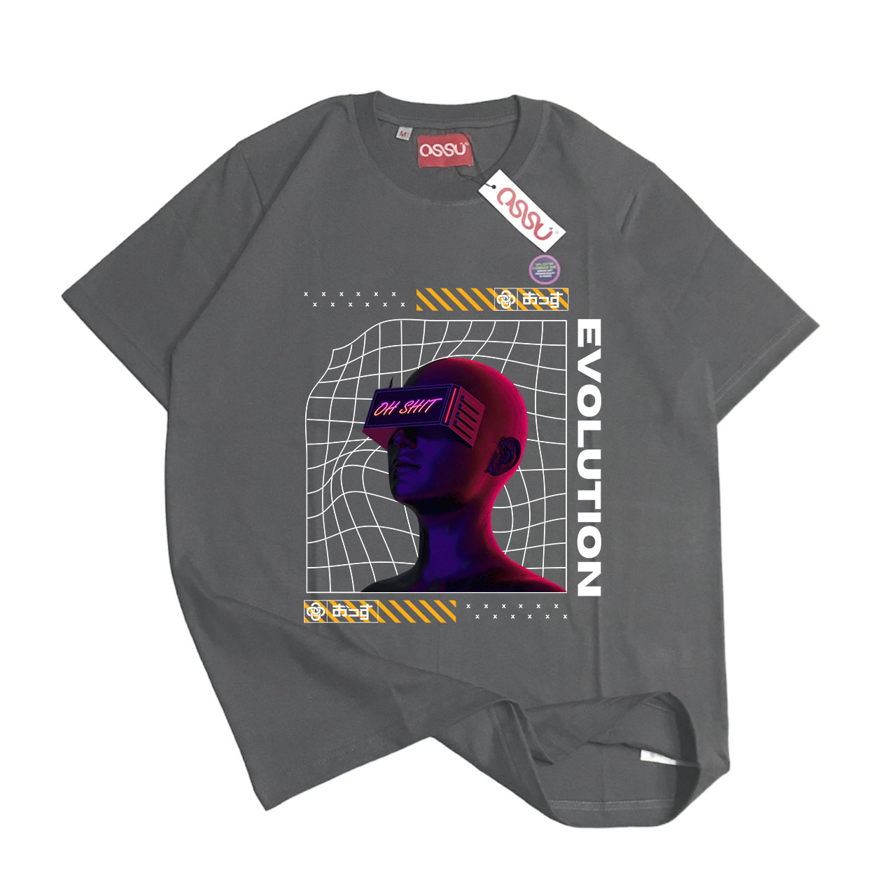 Ossu Evolution Grey Tshirt