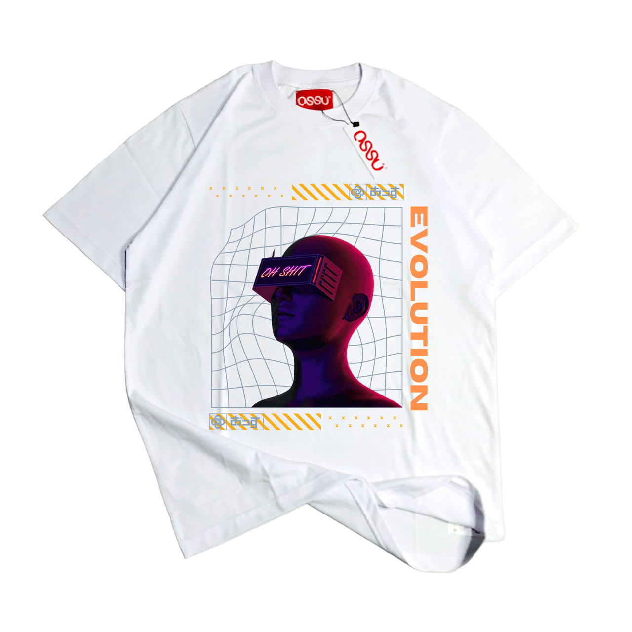 Ossu Evolution White Tshirt