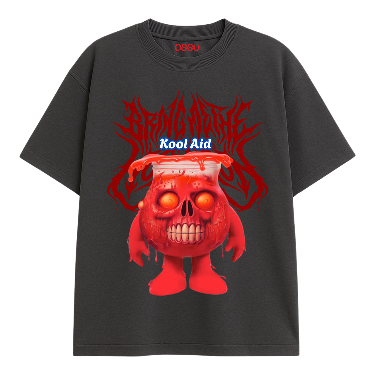 OSSU BMTH Kool Aid - Grey Tshirt