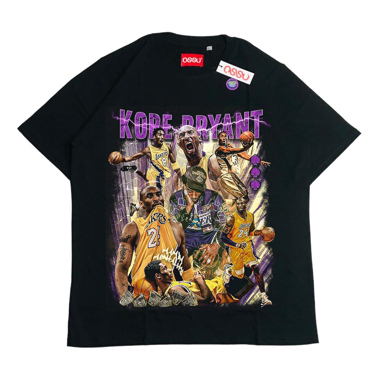 Ossu Tshirt Kobe Bryant The Mamba Lakers Champion