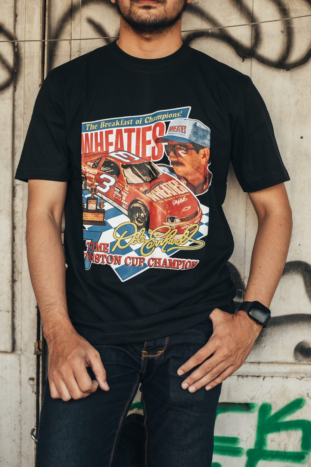 Ossu Dale Earndhardt Champion Nascar Tshirt