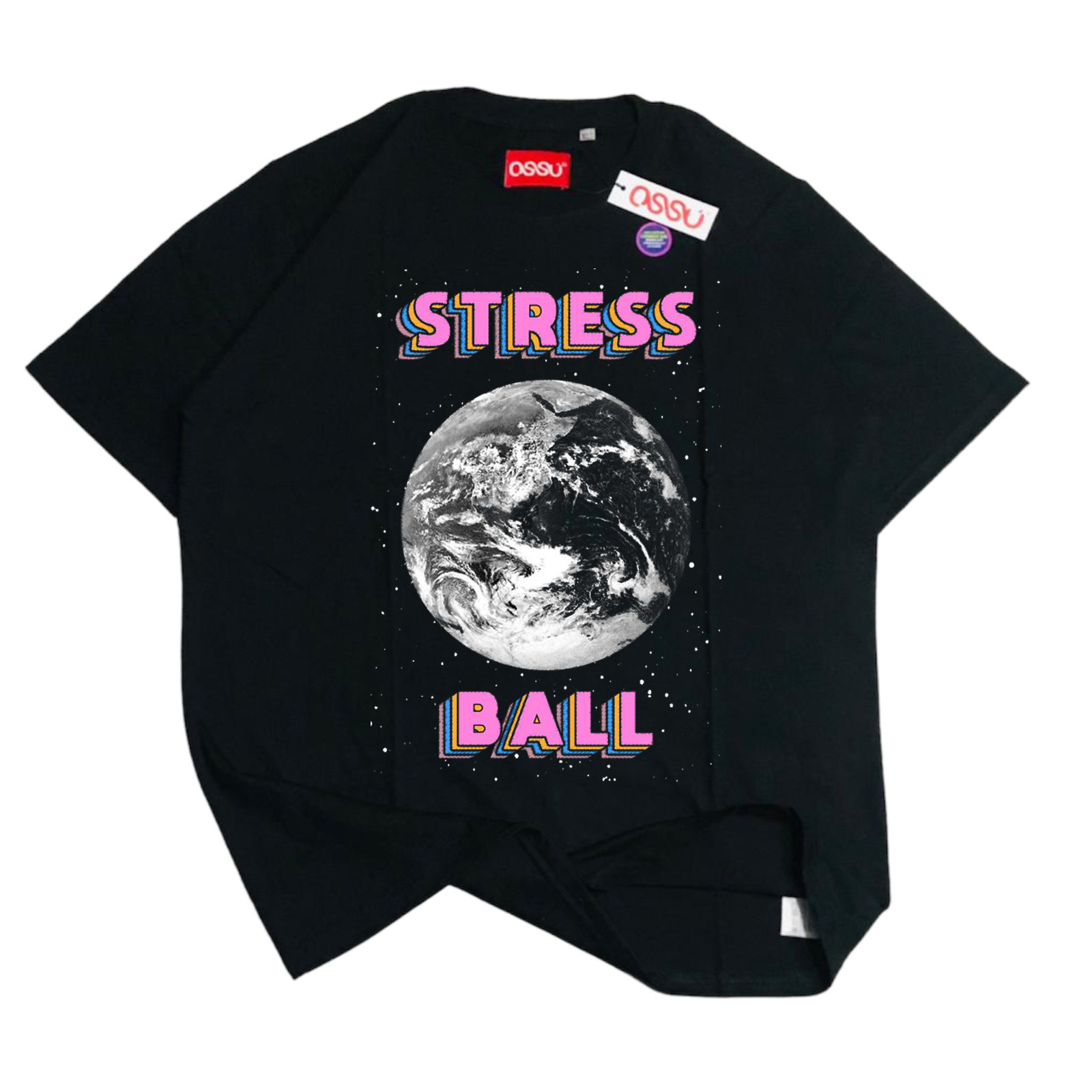 Ossu Stress Ball Black T-shirt