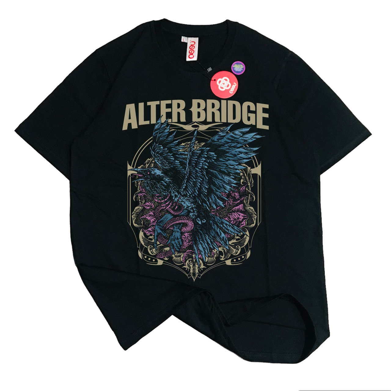 Ossu Alter Bridge The Crow Black Tshirt