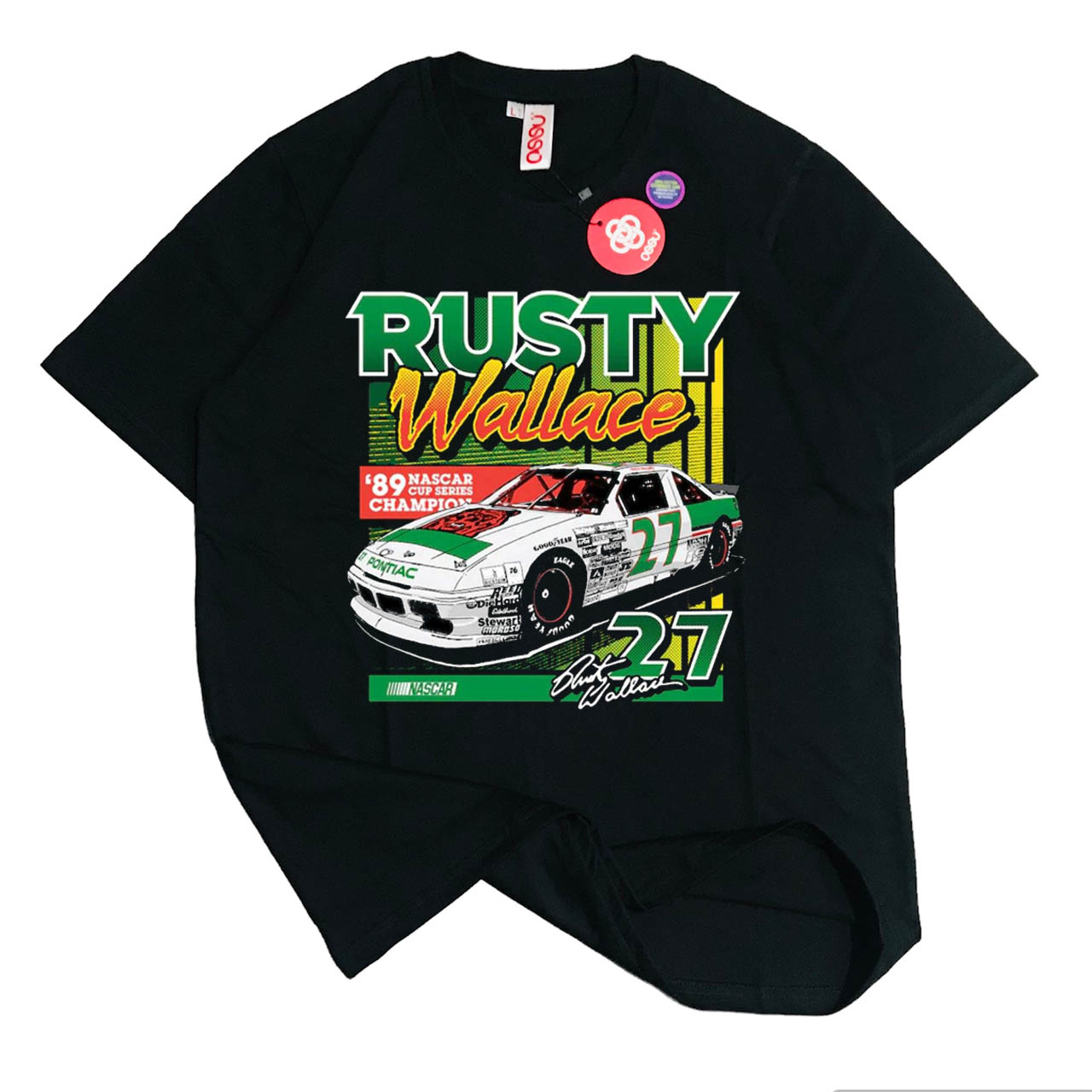 Ossu Nascar - Rusty Wallace Black Tshirt