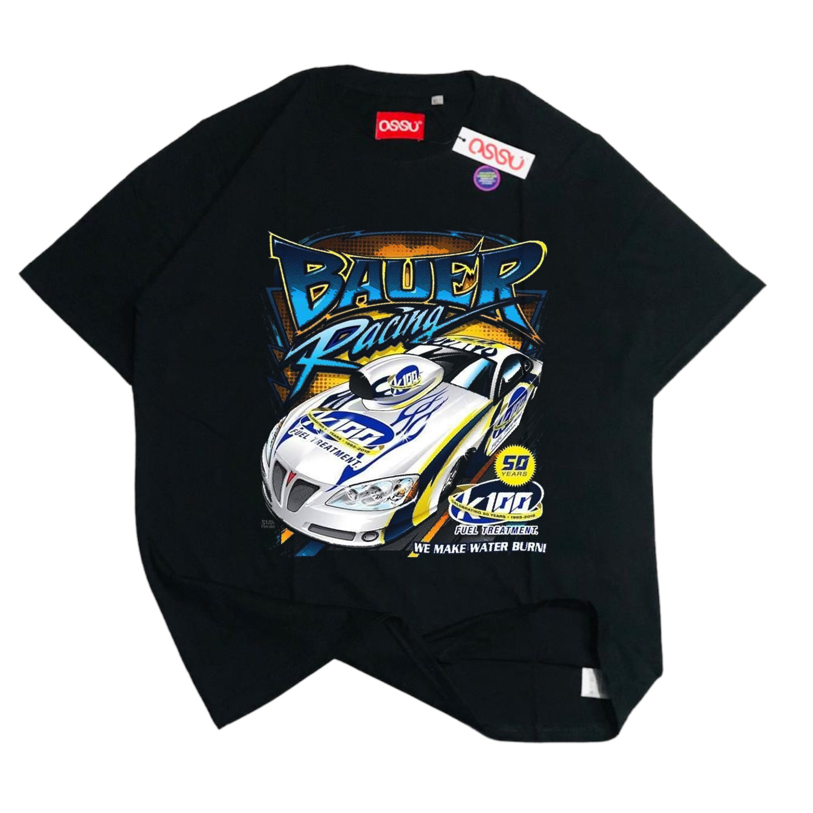 Ossu Bauer Racing Black T-Shirt