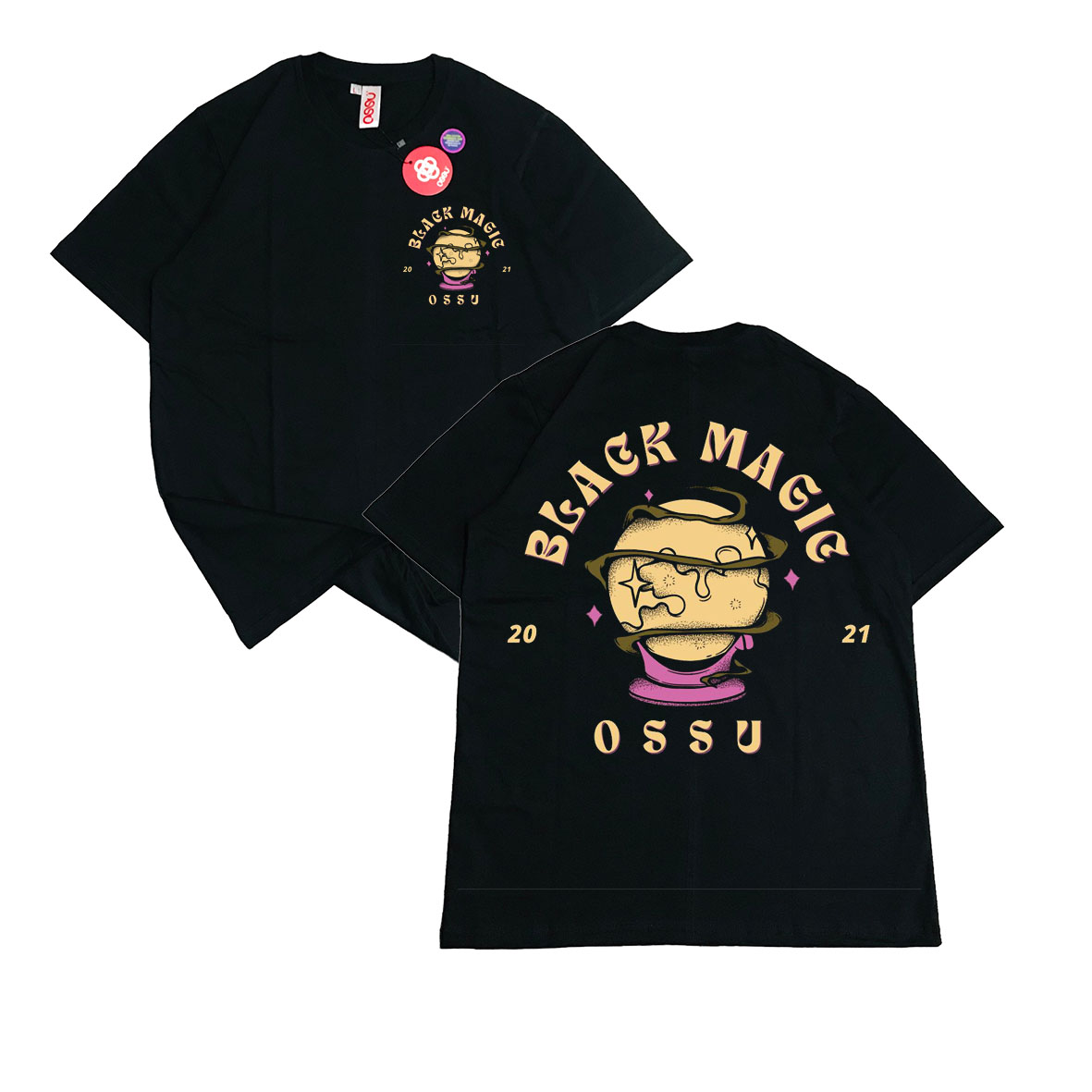 Ossu Black Magic Black T-shirt
