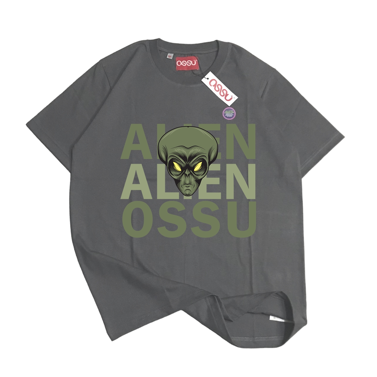 Ossu Alien Grey Tshirt