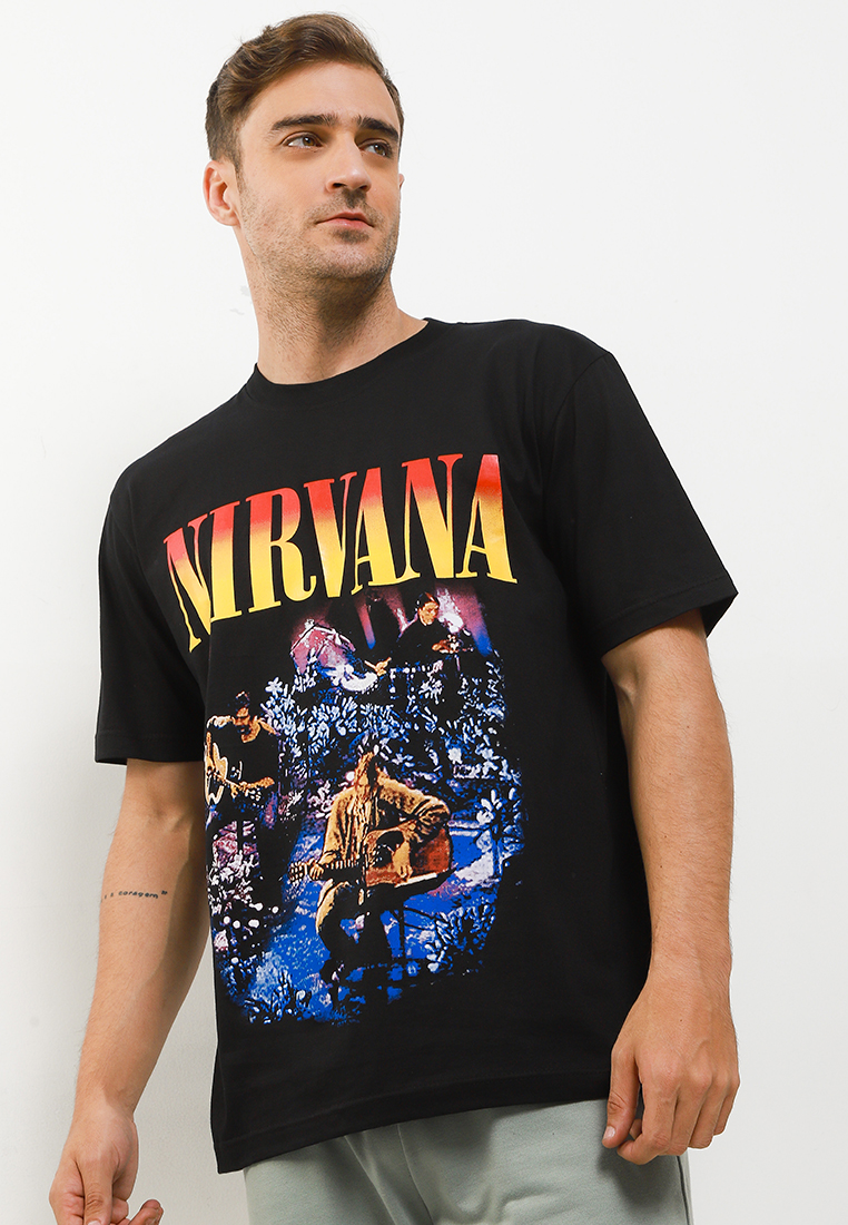 Ossu Kurt Cobain Nirvana Band Tshirt