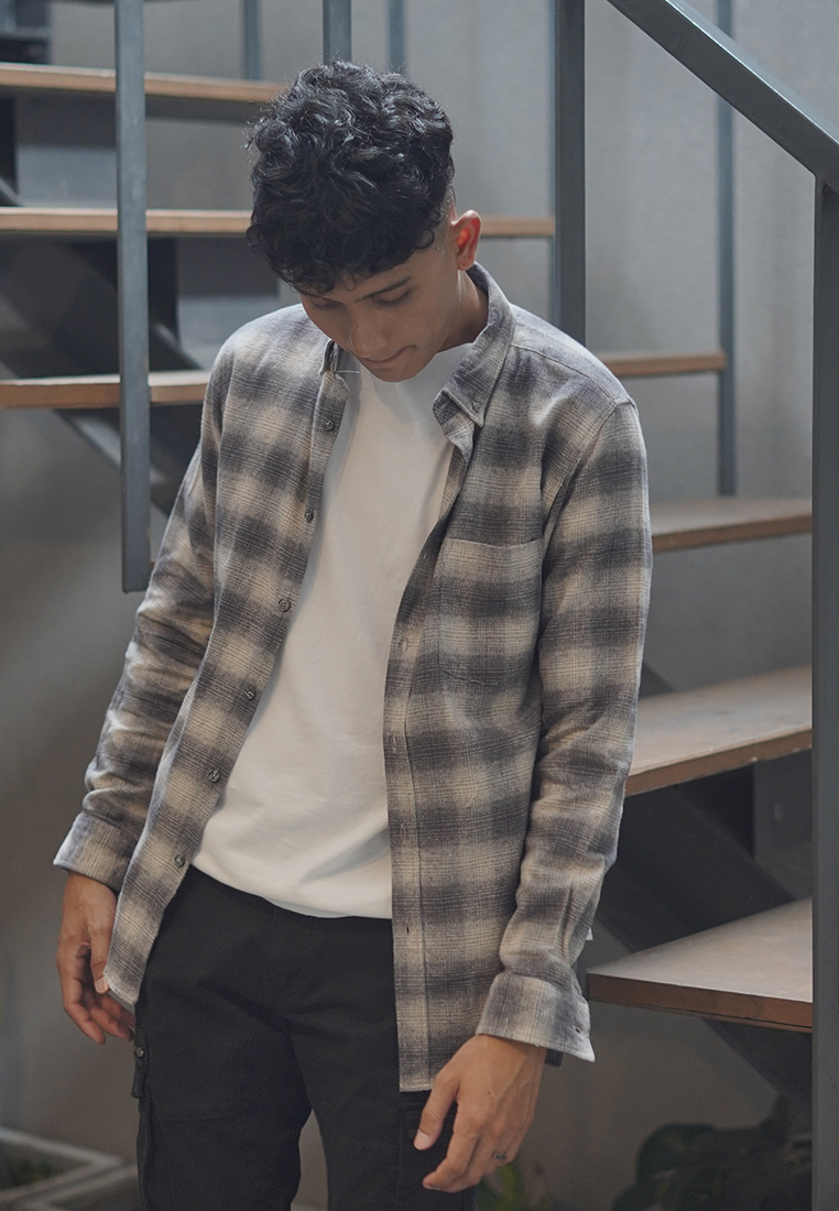 OXCON Extra Comfort Authentic Flannel Shirt Veterano Khakis