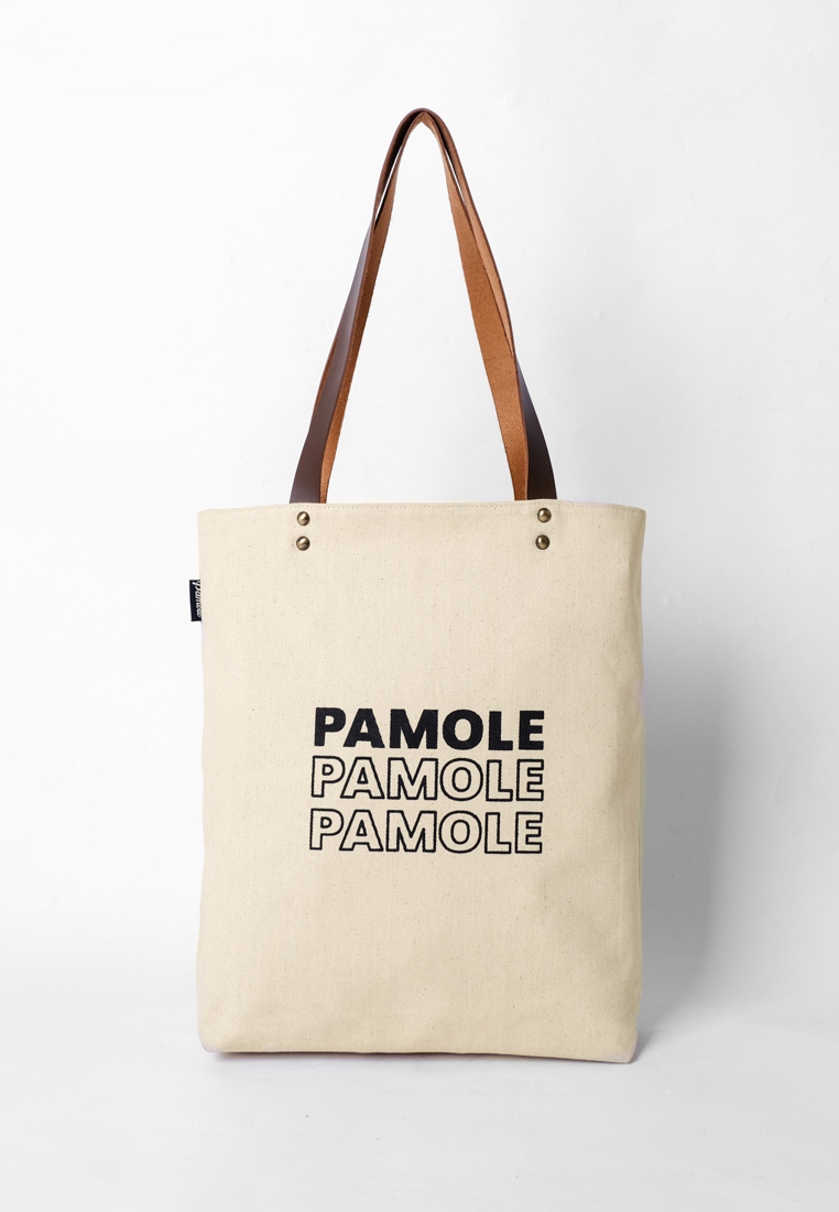 Pamole Tas Totebag Penutup Resleting Kana Series