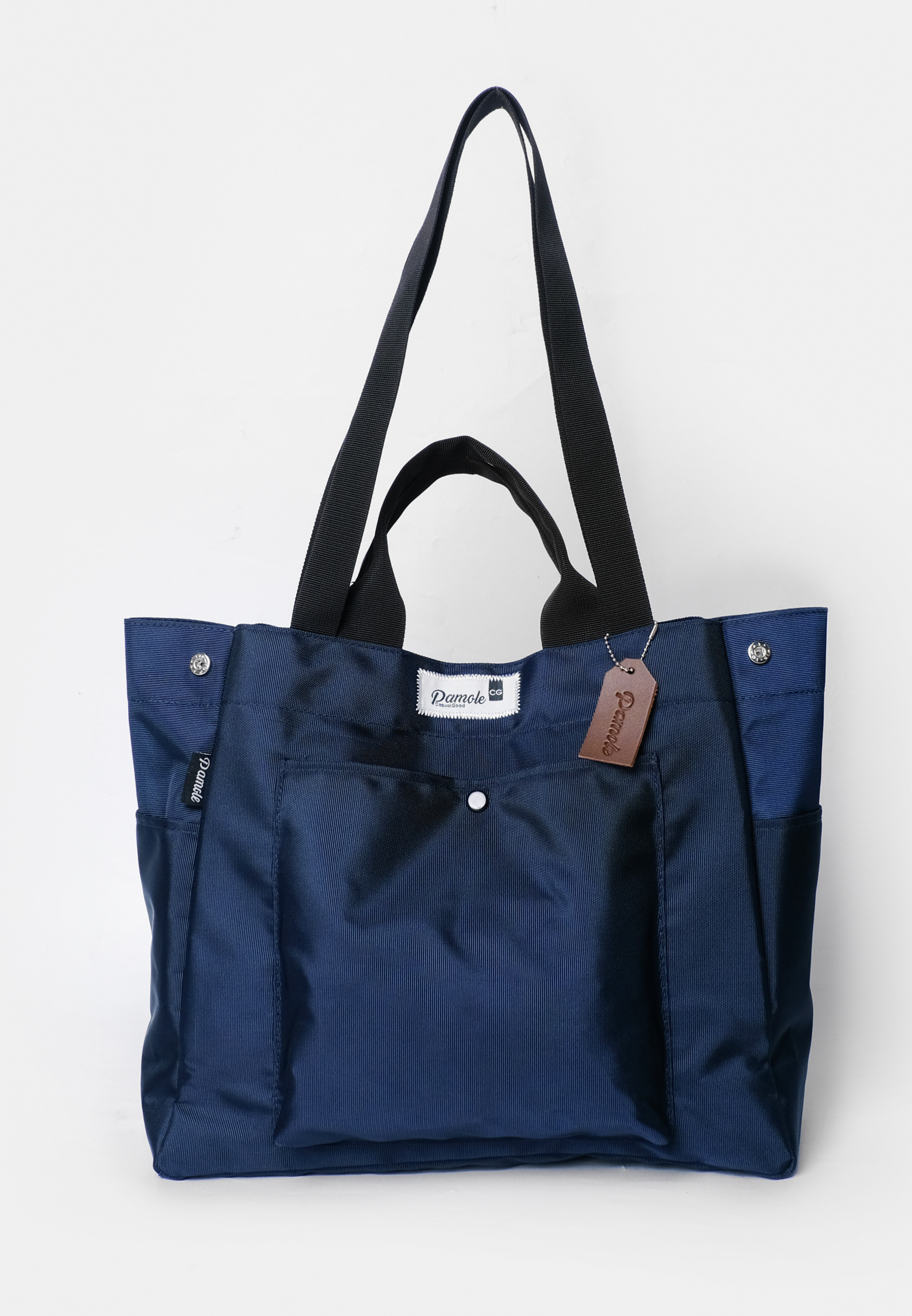 Pamole - Totebag Tote Bag Handbag Wanita Totebag Kasual - Eva Series - Navy