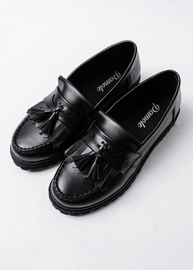 Pamole - Sepatu Loafer Wanita Bahan Kulit Sintetis Sepatu Wanita - Avara Series