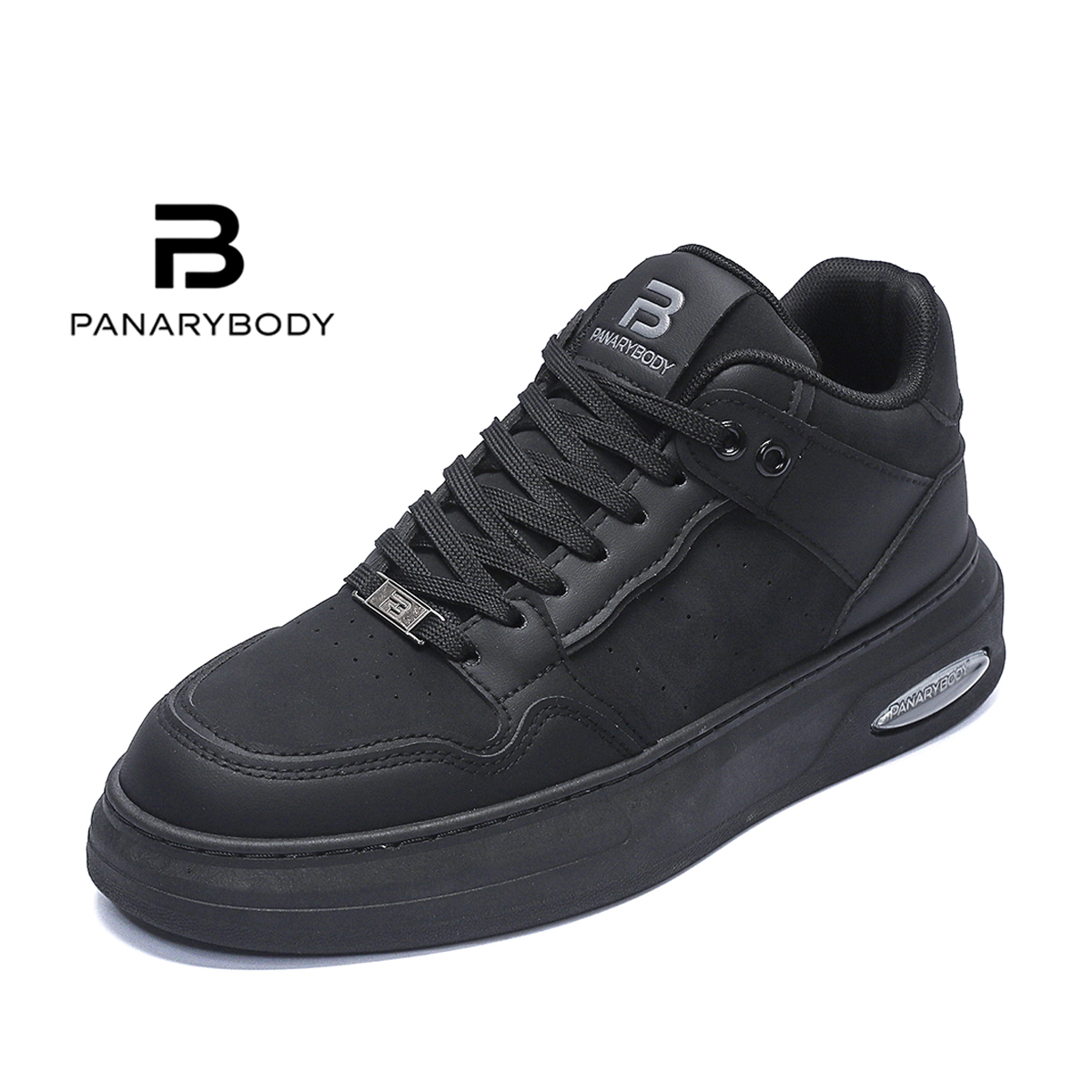 Panarybody Sepatu Pria Boots Modis Bertali Sepatu Kerja Cowok QN182