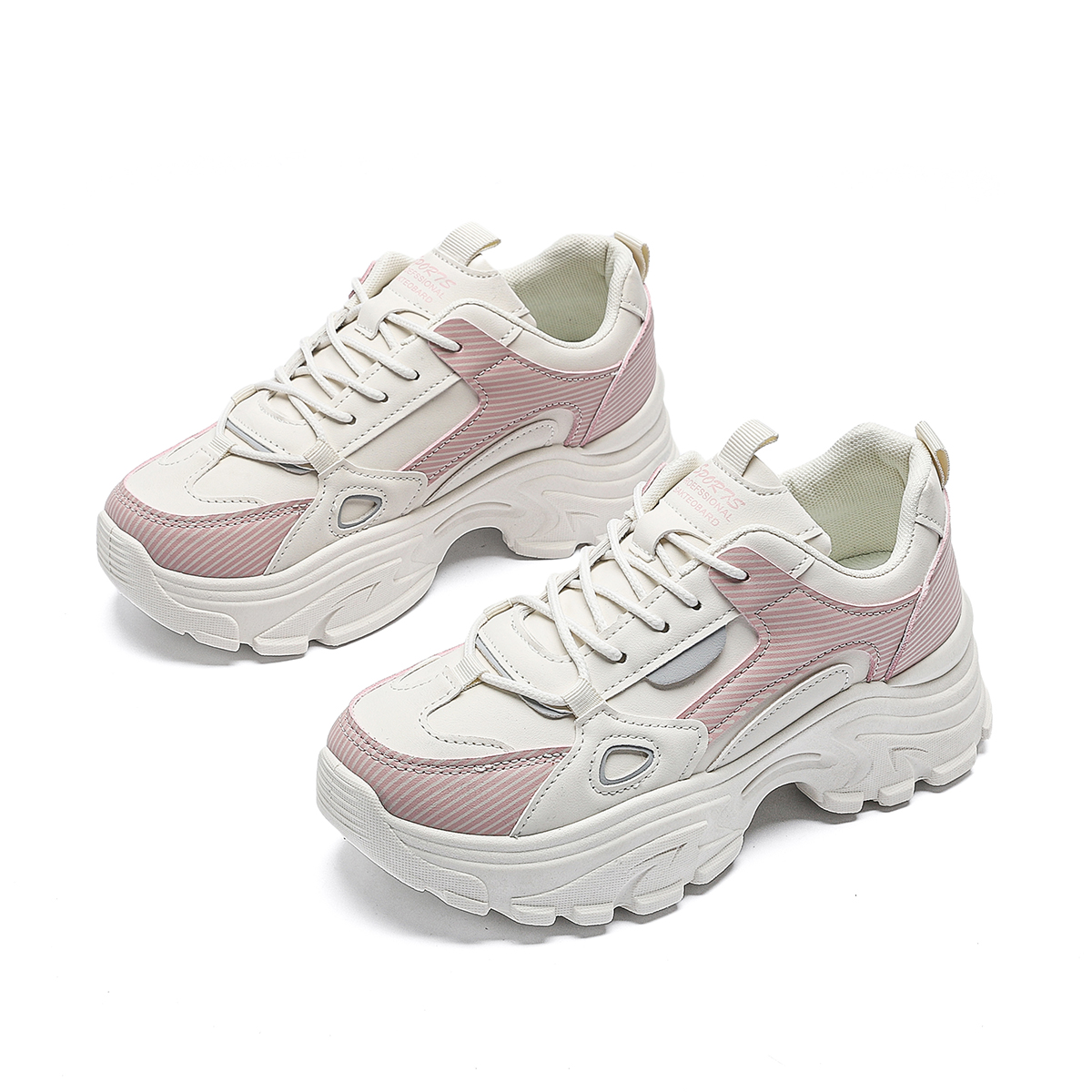 Panarybody LURAD Sneakers Wanita Modis Fashion Kampus Trendy Sepatu Cewek SM23