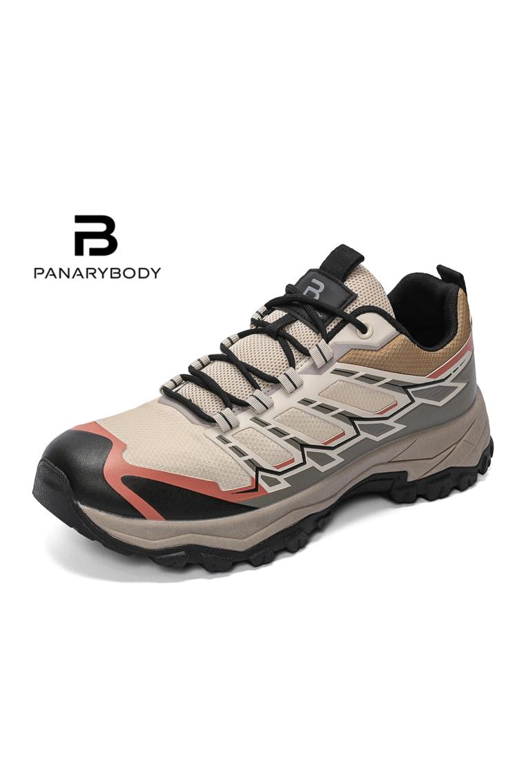 Panarybody Sepatu Pria Hiking Bertali Modis Sneakers Cowok Trendy QNG916