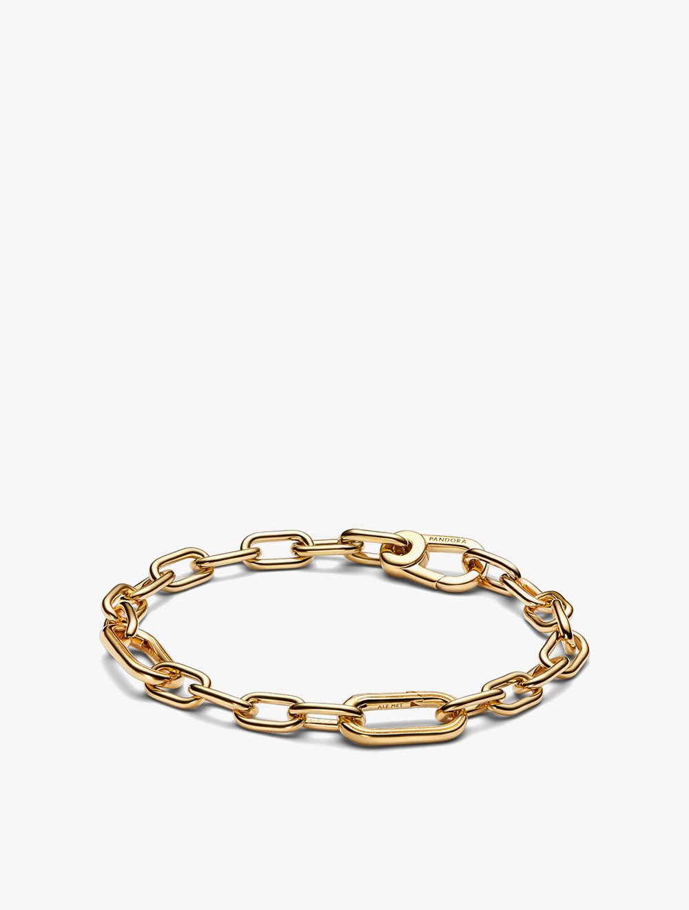 PANDORA 14k Gold-plated link bracelet