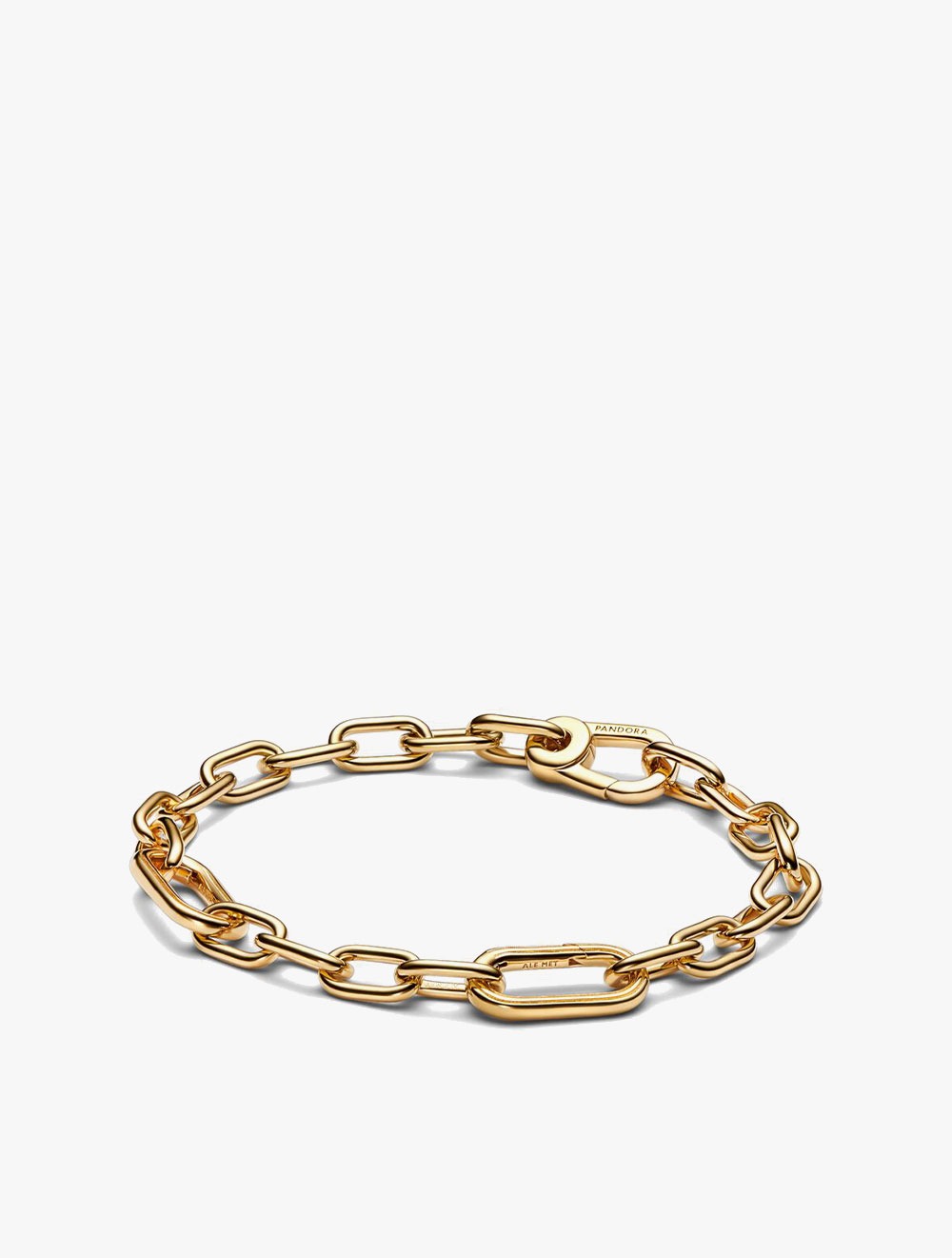PANDORA 14k Gold-plated link bracelet